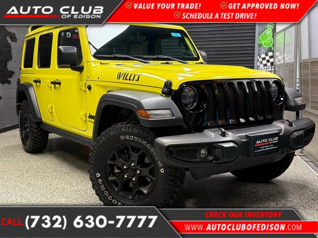 used 2022 Jeep Wrangler car, priced at $28,888