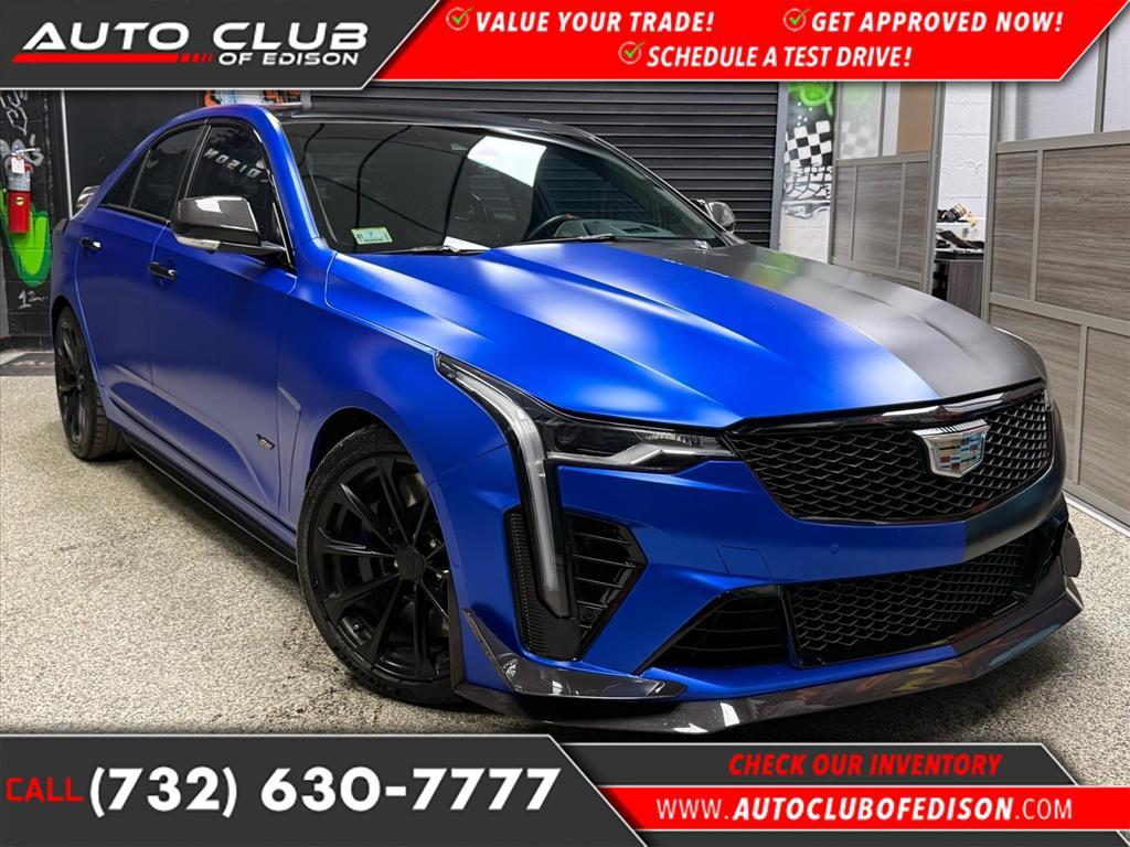 used 2022 Cadillac CT4-V car, priced at $47,888