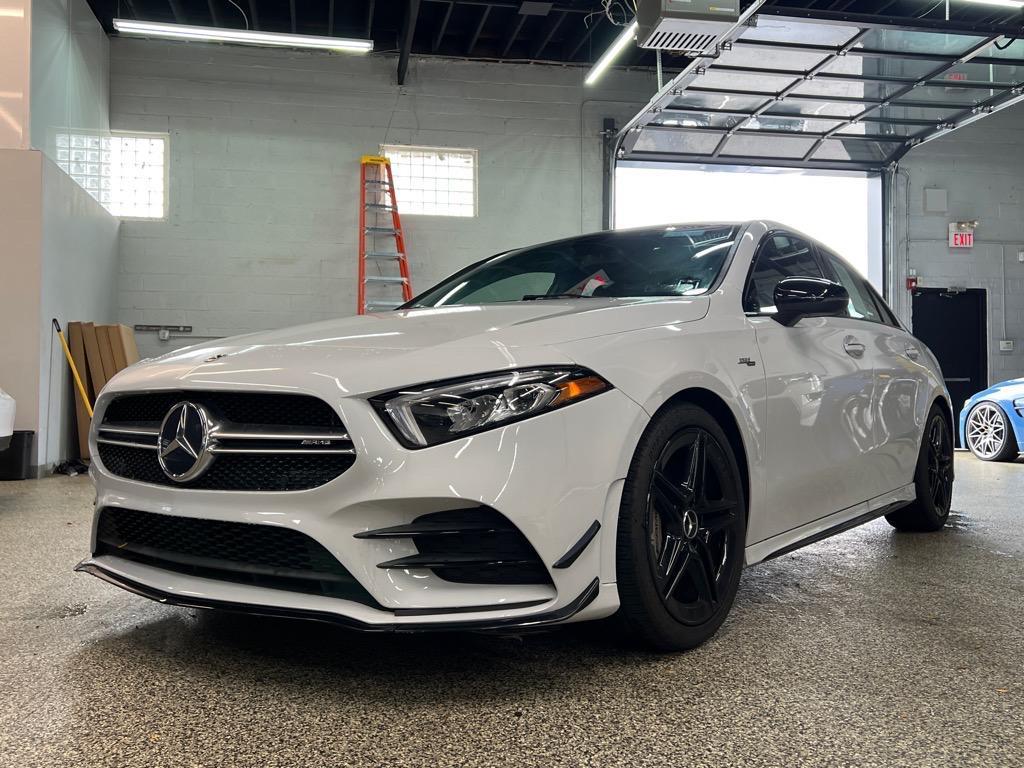 used 2021 Mercedes-Benz AMG A 35 car, priced at $27,588