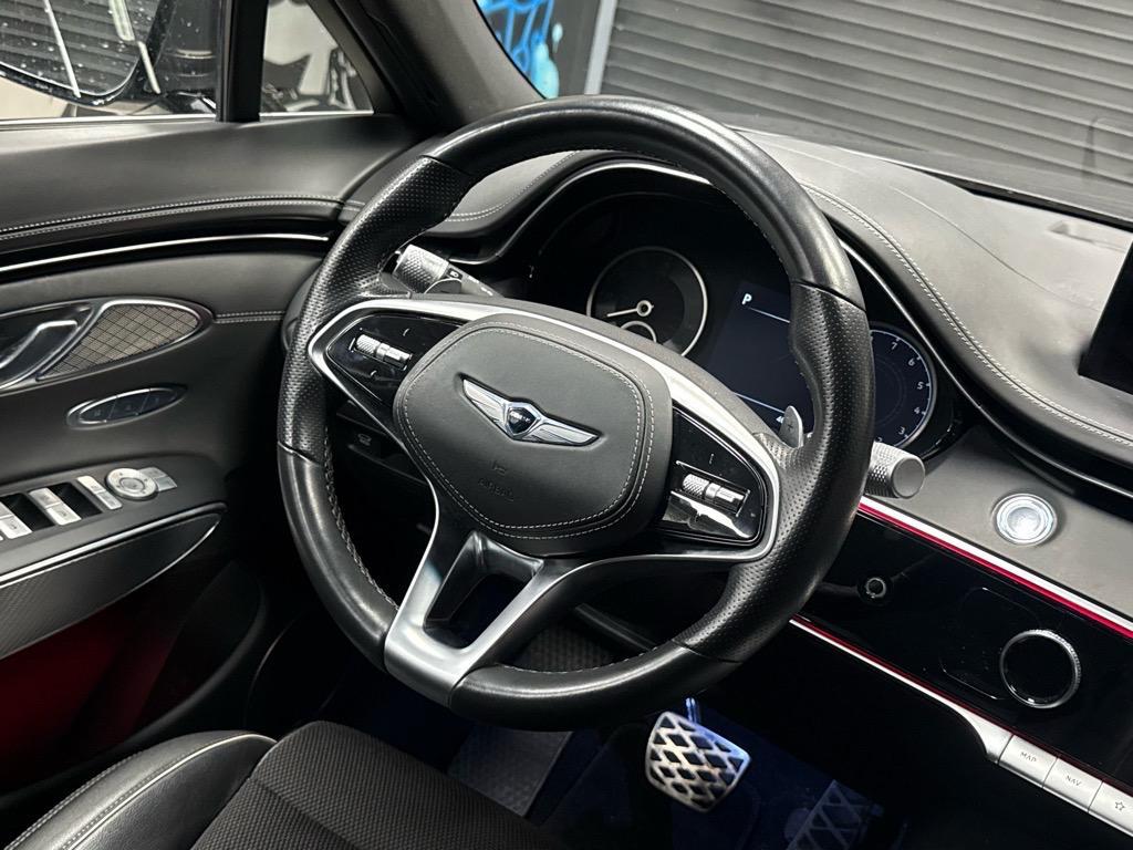 used 2022 Genesis GV70 car, priced at $31,588