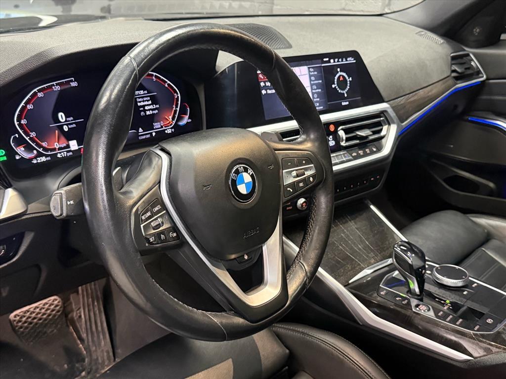 used 2019 BMW 330 car, priced at $17,488