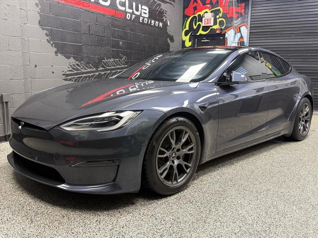 used 2021 Tesla Model S car, priced at $46,988