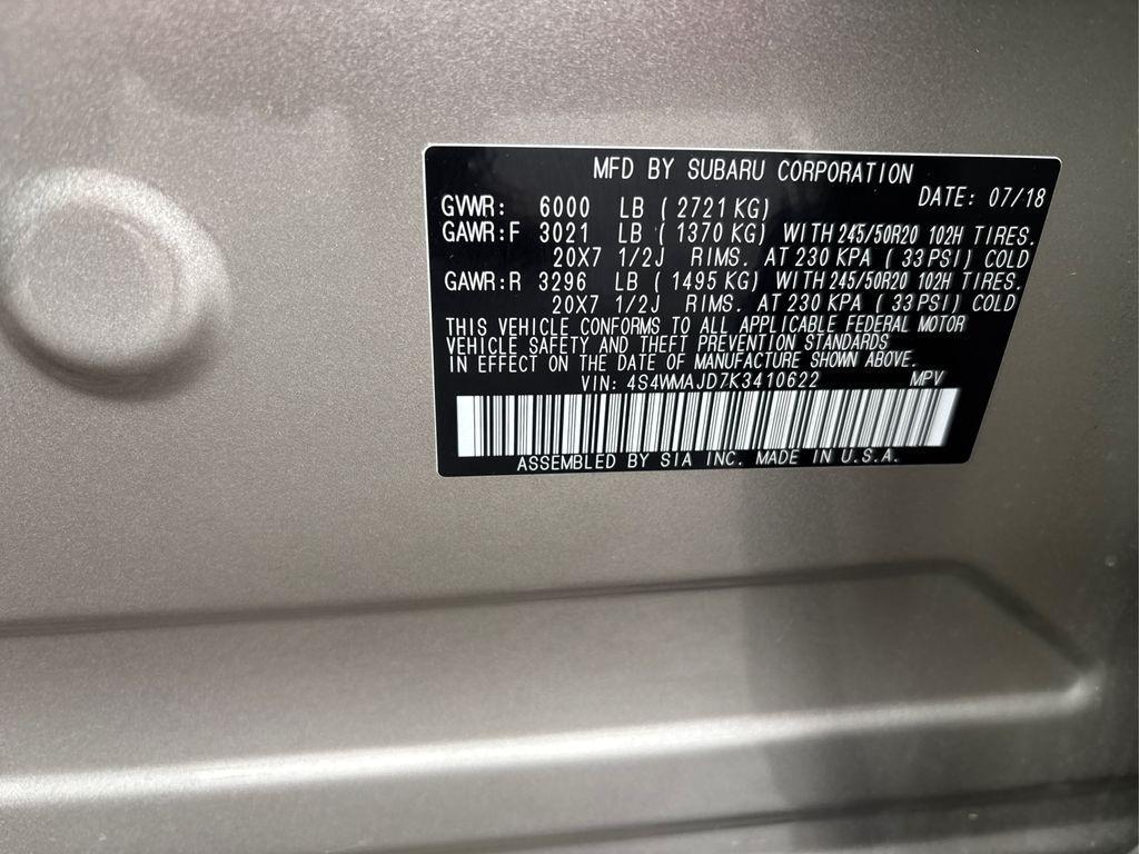 used 2019 Subaru Ascent car, priced at $21,377