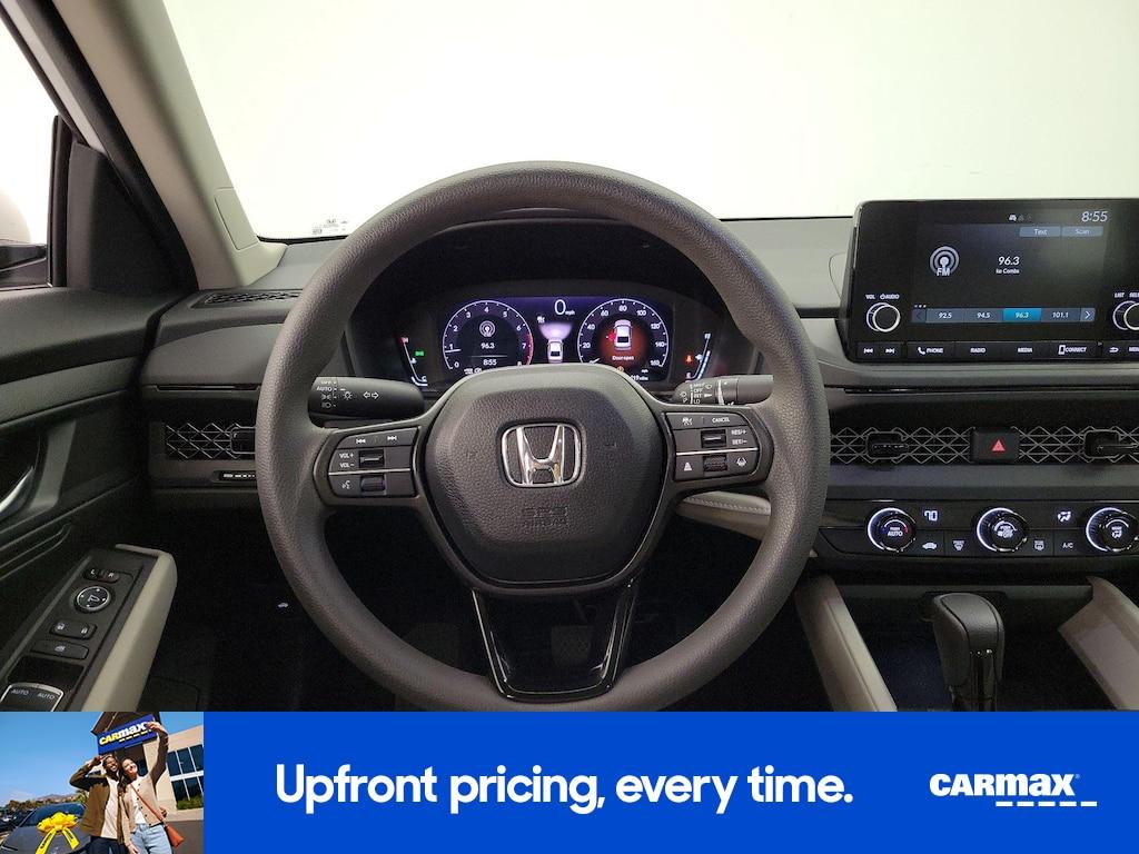 used 2025 Honda Accord car, priced at $27,998