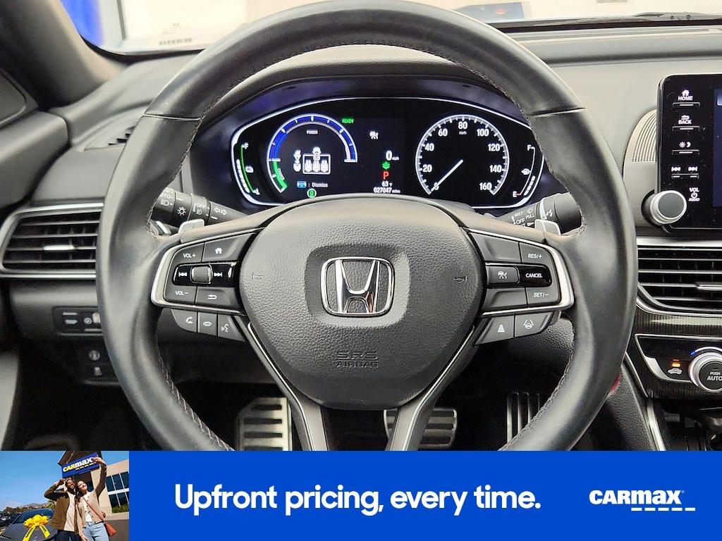 used 2022 Honda Accord Hybrid car, priced at $26,998
