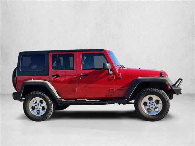 used 2014 Jeep Wrangler Unlimited car, priced at $15,997