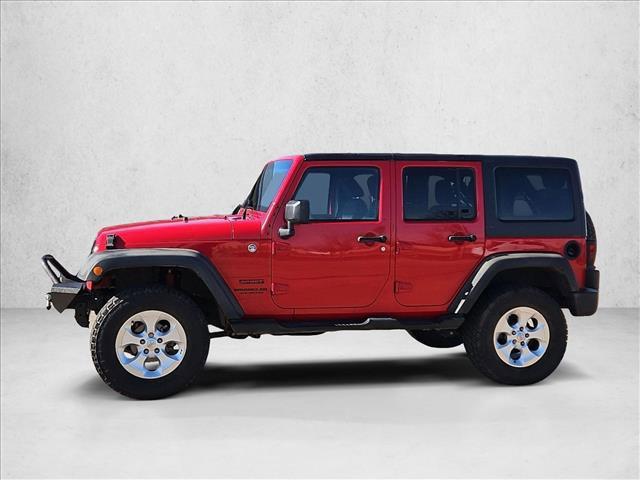 used 2014 Jeep Wrangler Unlimited car, priced at $15,997