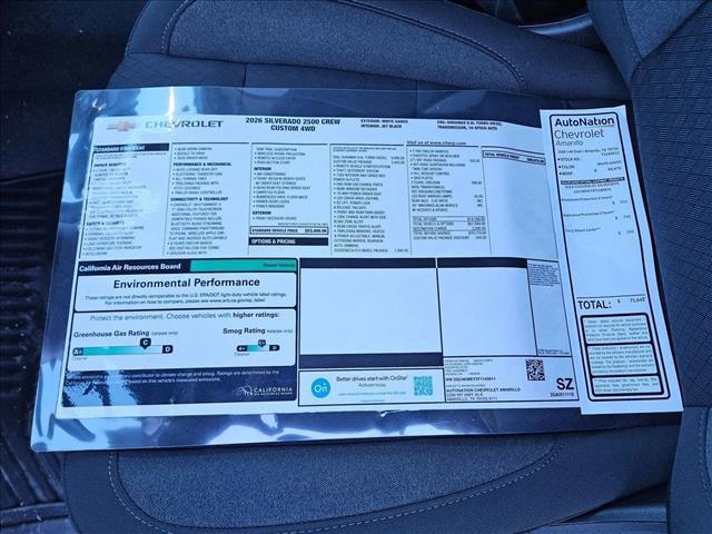 new 2026 Chevrolet Silverado 2500 car, priced at $68,679