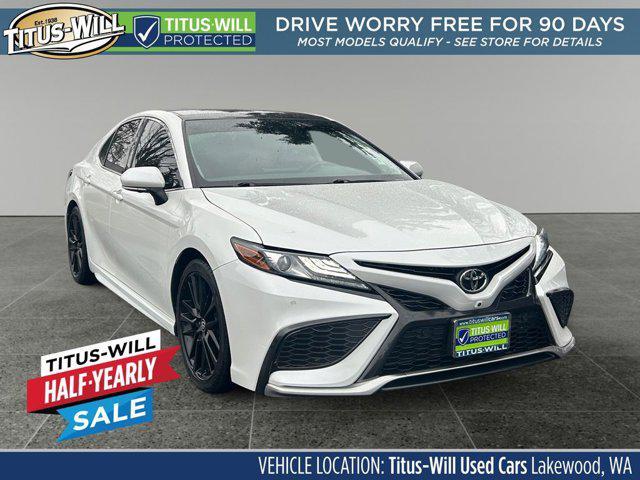 used 2021 Toyota Camry car, priced at $31,198
