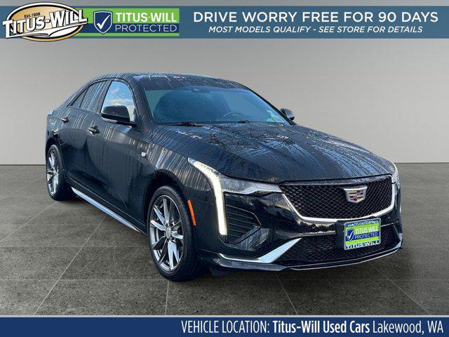 used 2022 Cadillac CT4 car, priced at $35,777