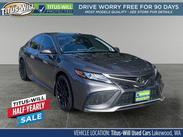 used 2021 Toyota Camry car, priced at $29,088