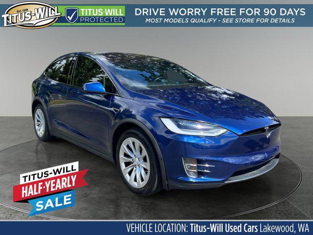 used 2016 Tesla Model X car, priced at $24,188