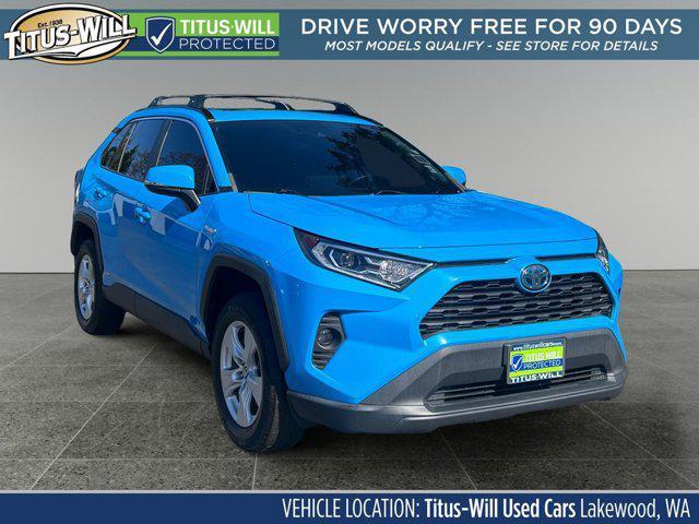 used 2020 Toyota RAV4 Hybrid car, priced at $31,888