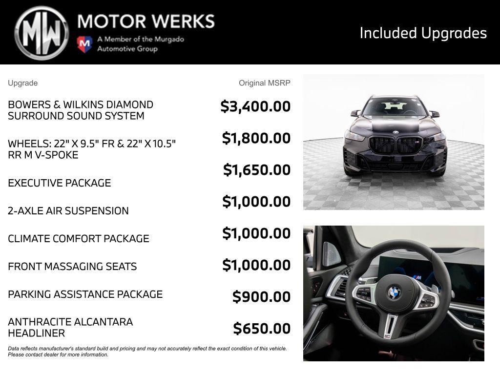 new 2026 BMW X5 car, priced at $107,790