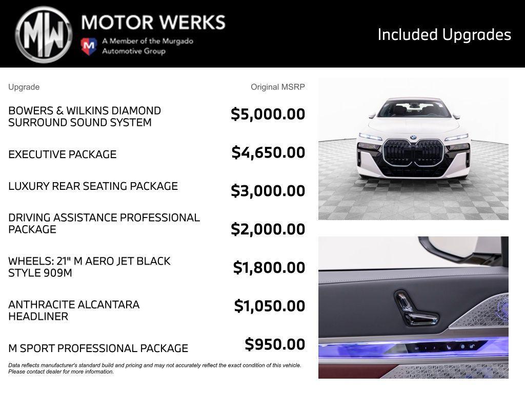 new 2026 BMW 760 car, priced at $144,467