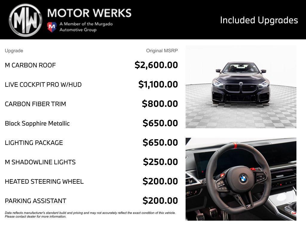 new 2026 BMW M2 car, priced at $76,280