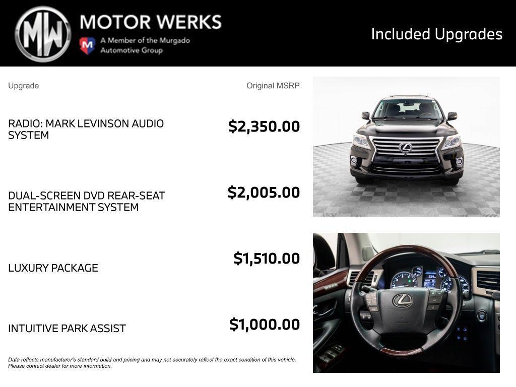 used 2014 Lexus LX 570 car, priced at $35,112
