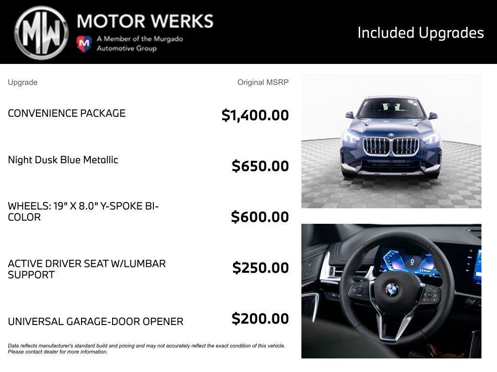 new 2026 BMW X1 car, priced at $48,507