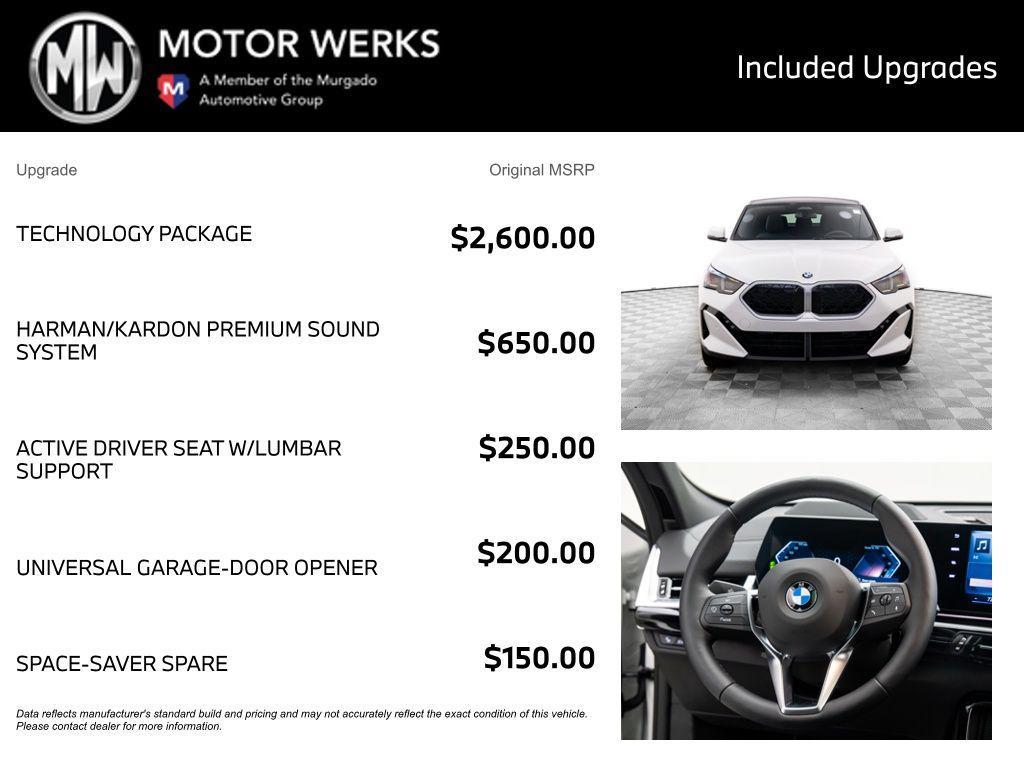 new 2026 BMW X2 car, priced at $50,367
