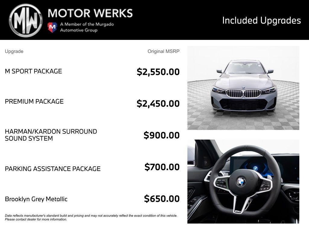 new 2026 BMW 330 car, priced at $57,790