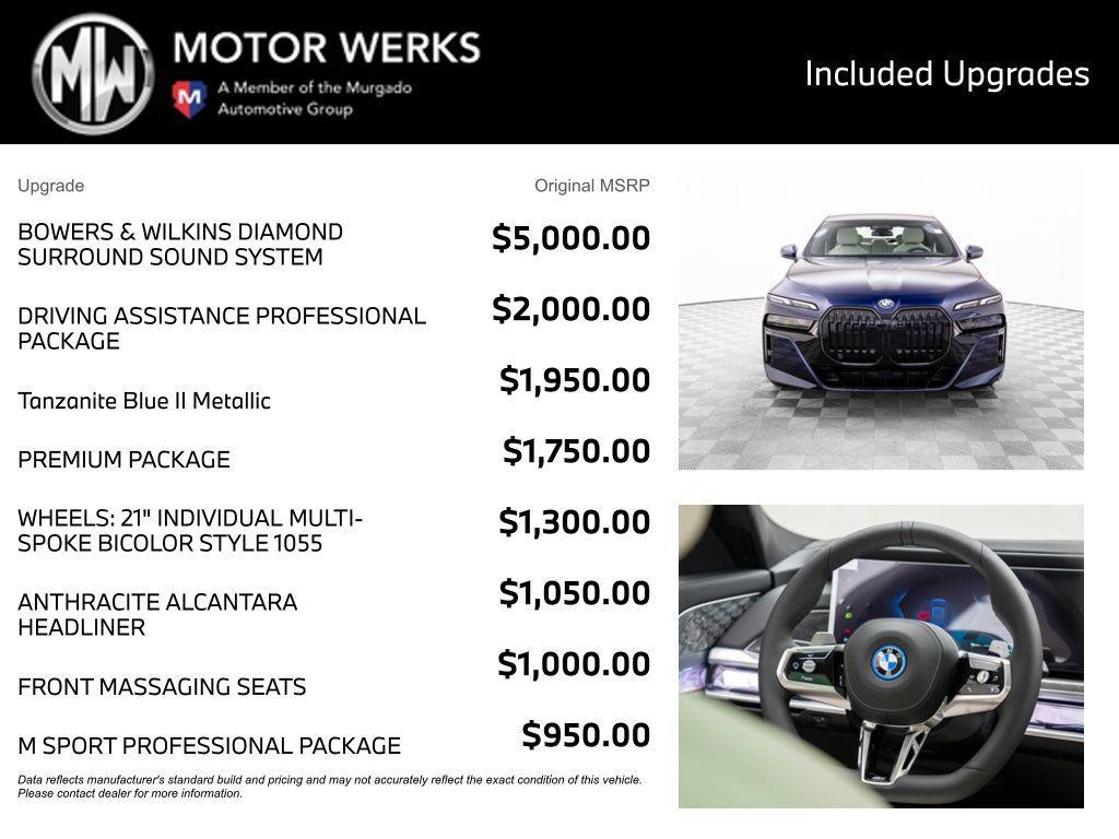 new 2026 BMW 750e car, priced at $126,815