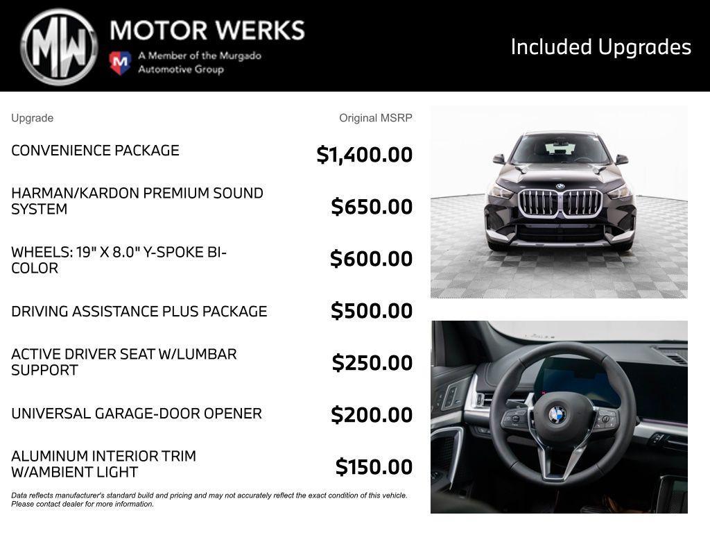 new 2026 BMW X1 car, priced at $48,757