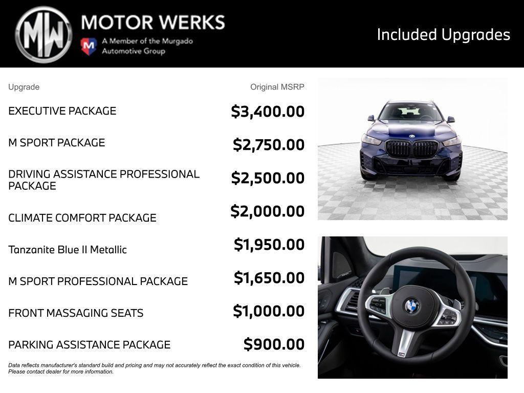 used 2026 BMW X5 car, priced at $80,845