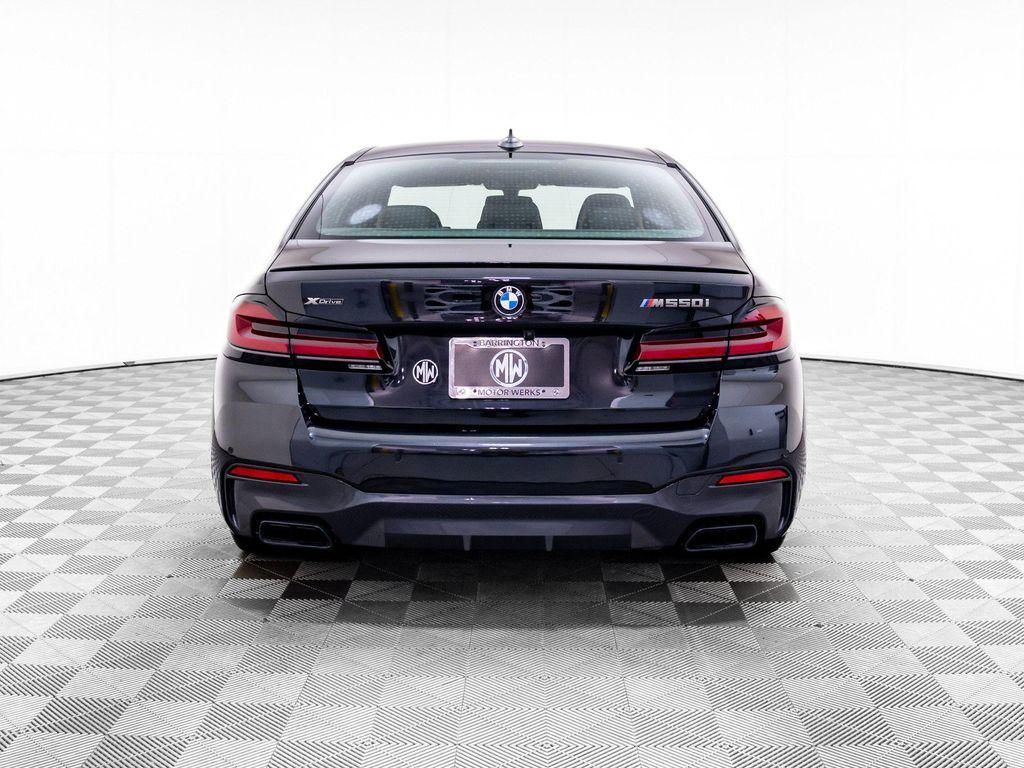 used 2023 BMW M550 car, priced at $65,412
