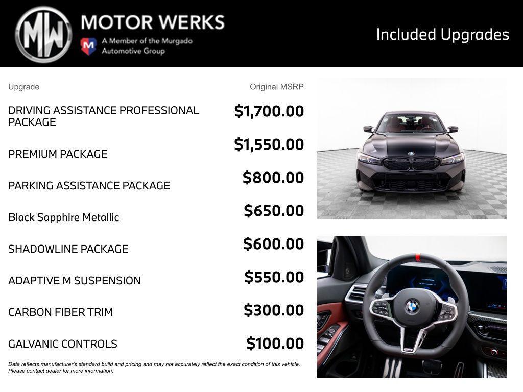 new 2026 BMW M340 car, priced at $72,927