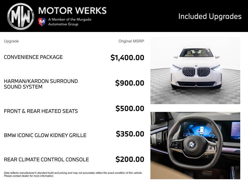 used 2026 BMW X3 car, priced at $55,287