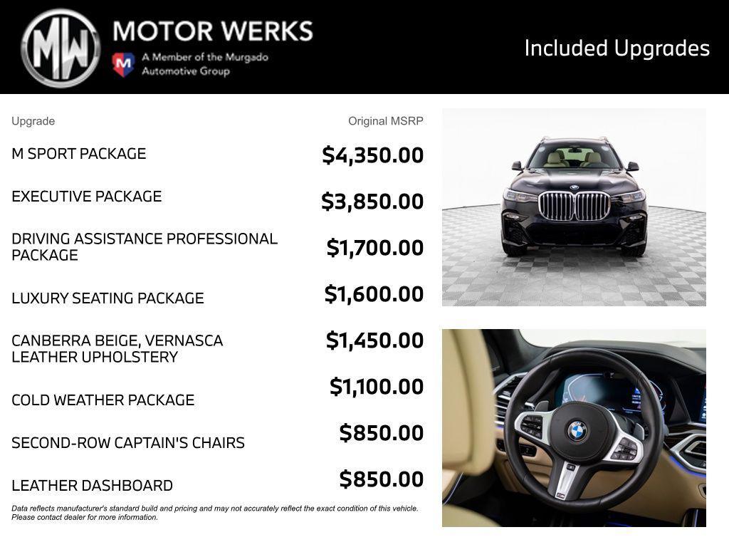 used 2021 BMW X7 car, priced at $40,000