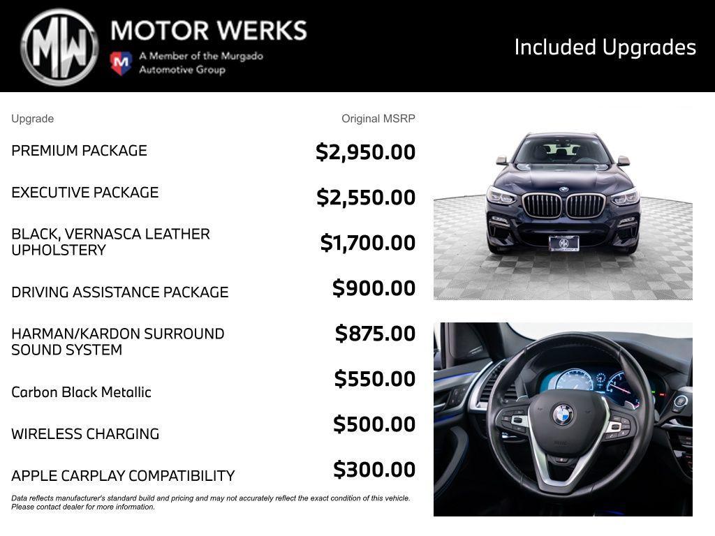 used 2018 BMW X3 car, priced at $32,800
