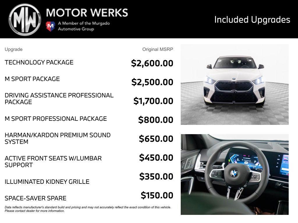 new 2026 BMW X2 car, priced at $55,717