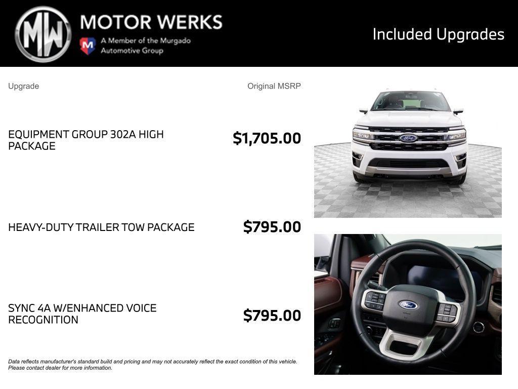 used 2023 Ford Expedition car, priced at $54,600