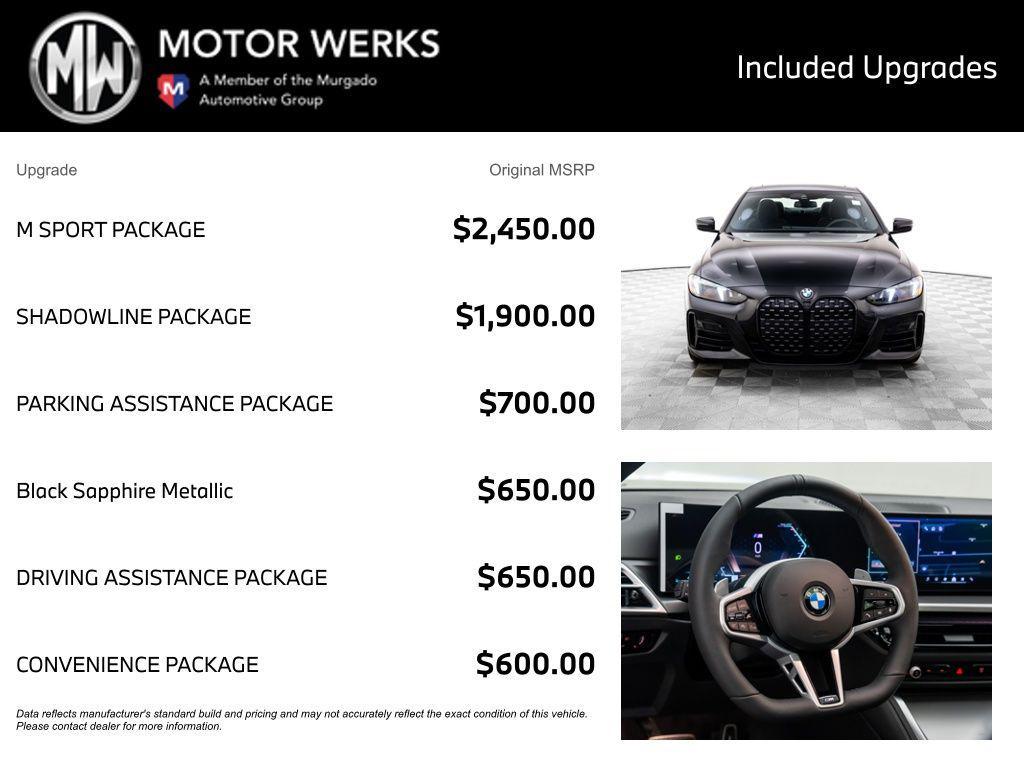 new 2026 BMW 430 car, priced at $63,155