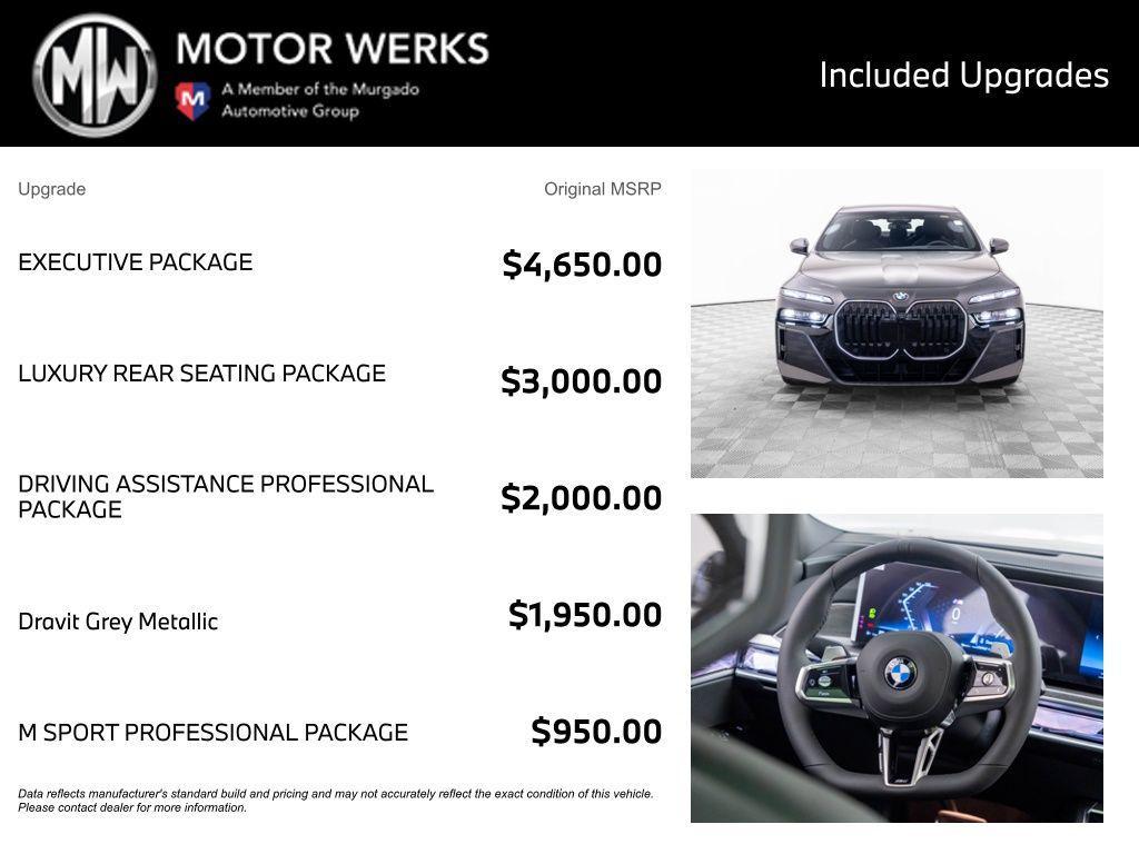 new 2026 BMW 760 car, priced at $139,617