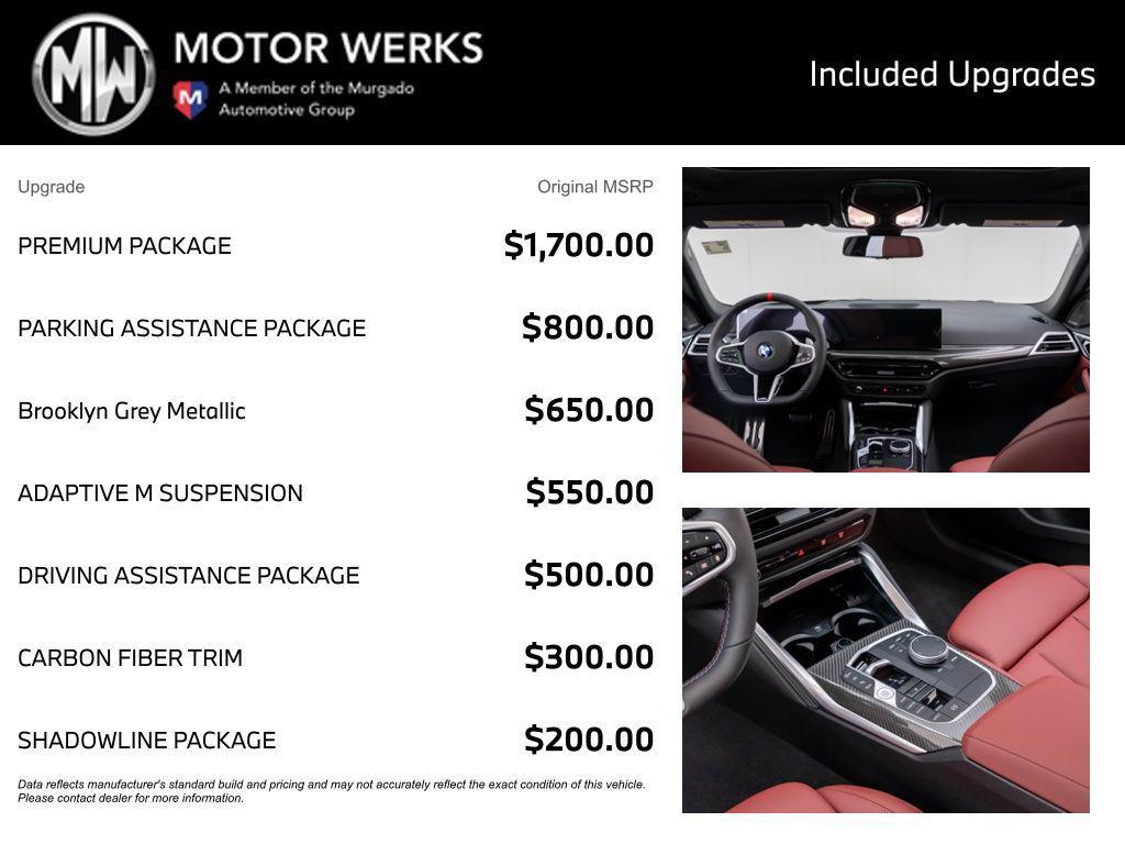 new 2026 BMW M440 car, priced at $73,750