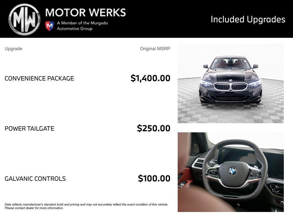 new 2025 BMW 330 car, priced at $51,180