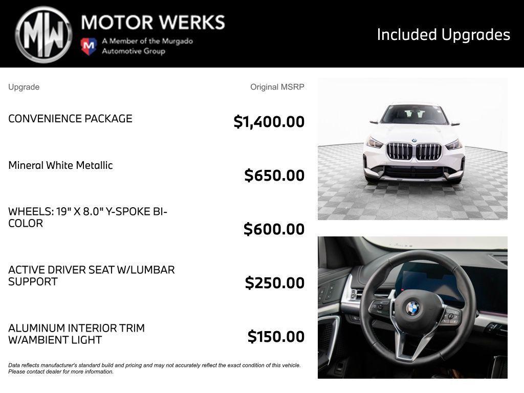 new 2026 BMW X1 car, priced at $47,430