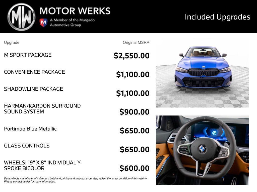 new 2026 BMW 330 car, priced at $58,302