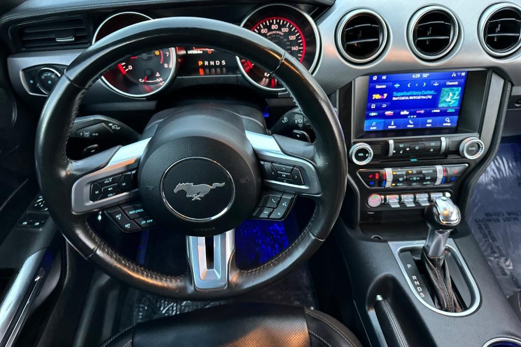 used 2021 Ford Mustang car, priced at $21,986
