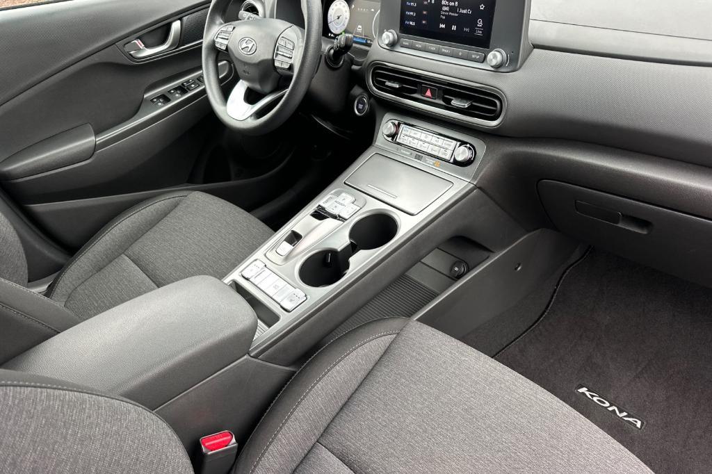 used 2023 Hyundai Kona EV car, priced at $18,998