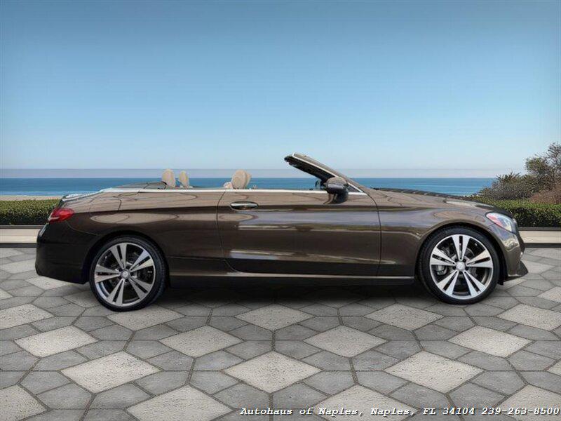 used 2017 Mercedes-Benz C-Class car, priced at $26,900