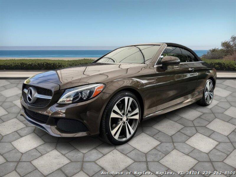 used 2017 Mercedes-Benz C-Class car, priced at $26,900
