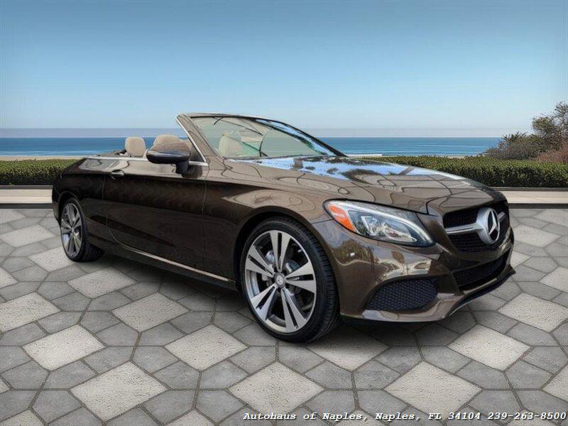 used 2017 Mercedes-Benz C-Class car, priced at $26,900