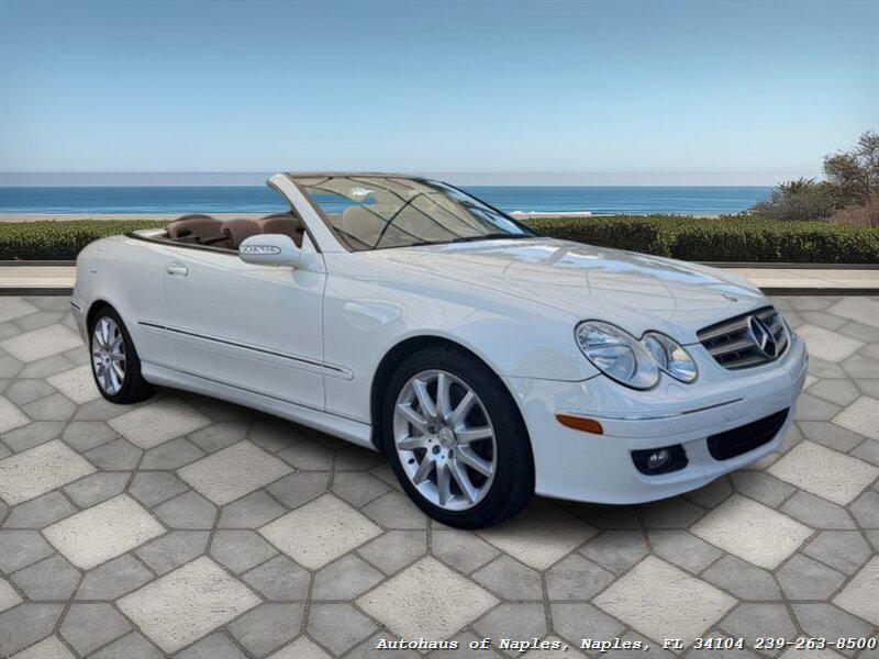 used 2007 Mercedes-Benz CLK-Class car, priced at $11,900