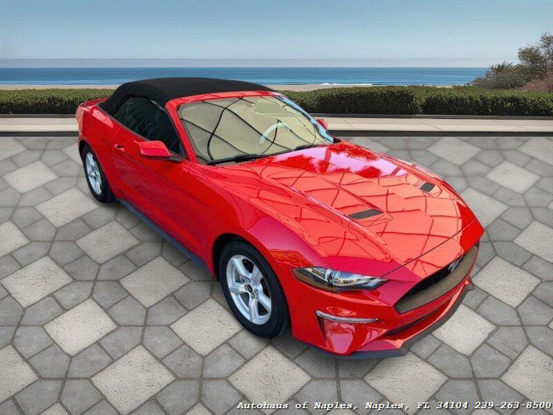 used 2018 Ford Mustang car, priced at $23,900