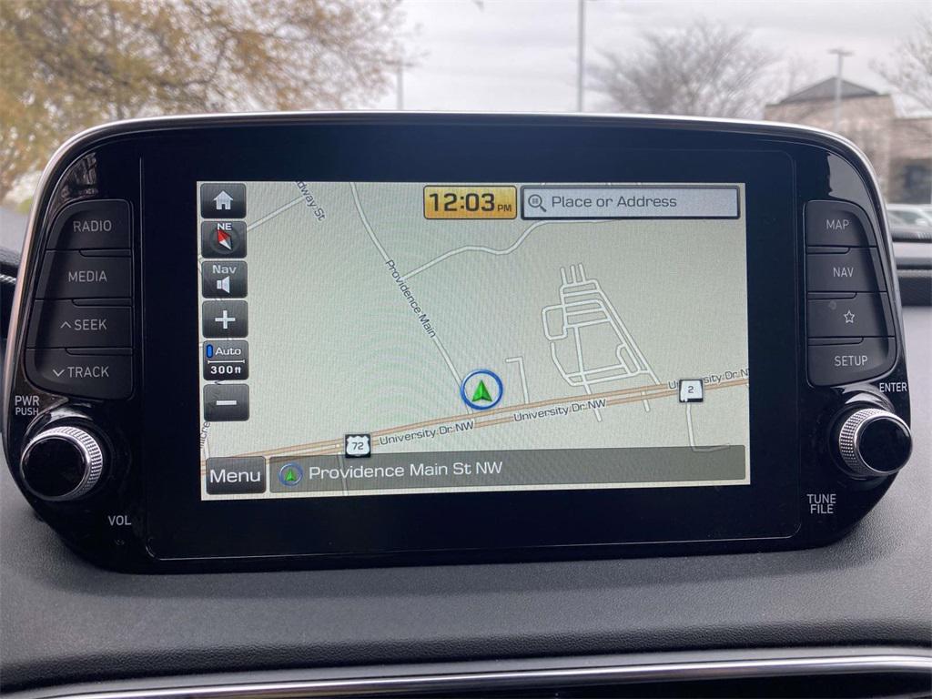 used 2020 Hyundai Santa Fe car, priced at $16,500