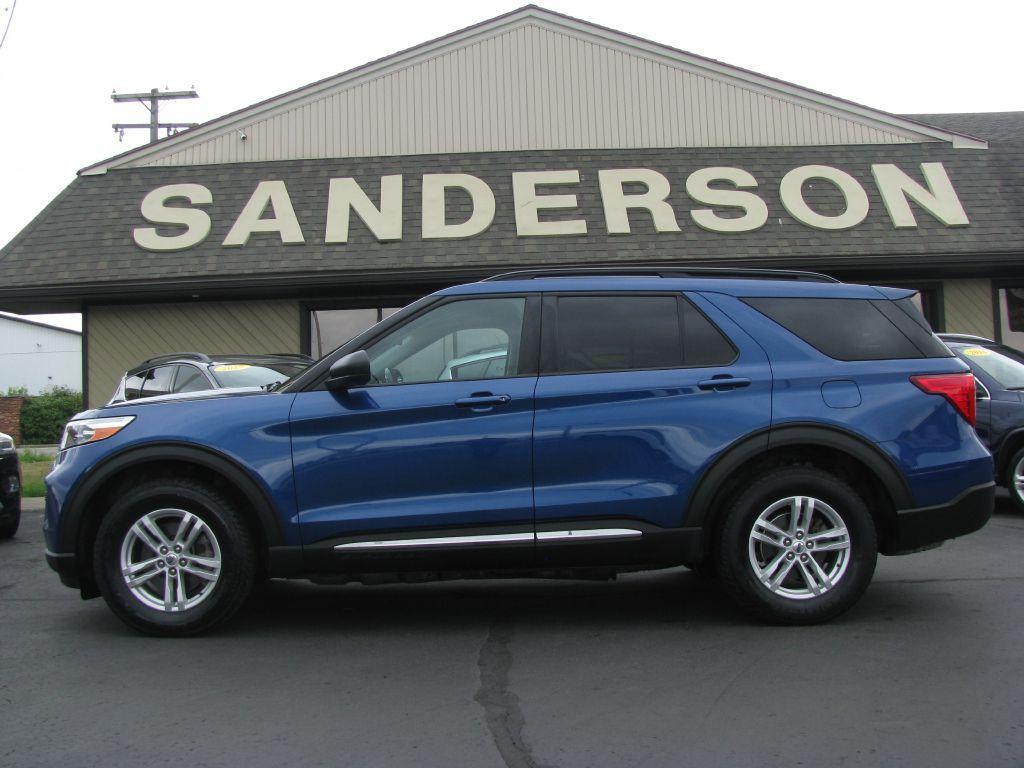 used 2021 Ford Explorer car, priced at $18,900