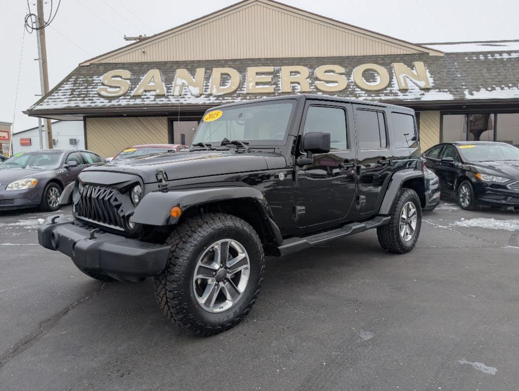 used 2015 Jeep Wrangler Unlimited car, priced at $18,900
